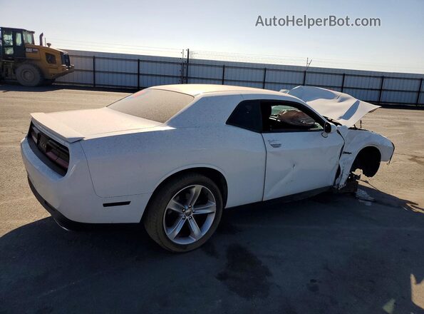 2C3CDZBT9GH213858 2016 DODGE CHALLENGER Белый Задняя правая четверть