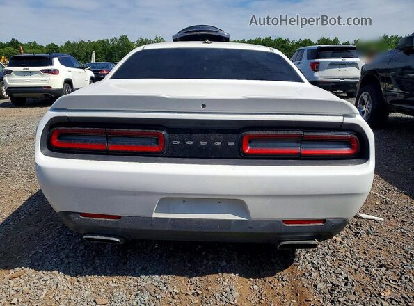 2C3CDZBT9GH245905 2016 DODGE CHALLENGER White Вид ззаду