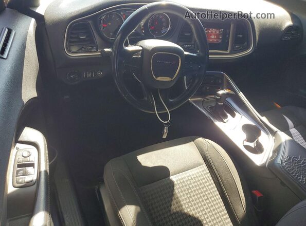 2C3CDZBT9HH658506 2017 DODGE CHALLENGER Charcoal Առջևի վահանակի տեսք