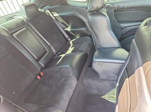 2C3CDZBT9MH558948 2021 DODGE CHALLENGER Black უკანა სავარძლების ხედი