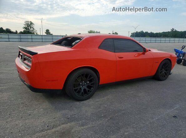 2C3CDZBT9MH590685 2021 DODGE CHALLENGER Оранжевый Задняя правая четверть