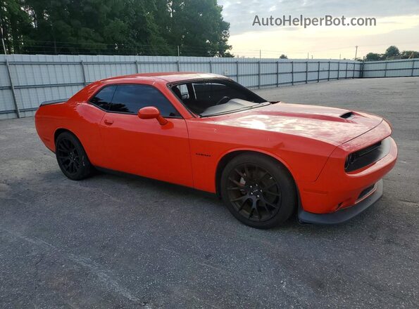 2C3CDZBT9MH590685 2021 DODGE CHALLENGER Оранжевый Передняя правая четверть