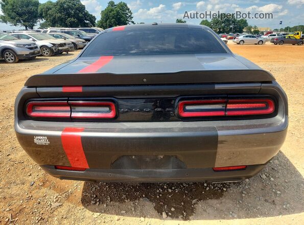 2C3CDZBT9NH156025 2022 DODGE CHALLENGER Gray Вид ззаду