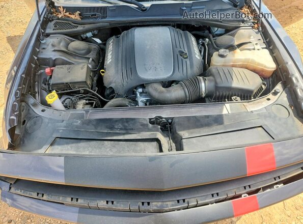 2C3CDZBT9NH156025 2022 DODGE CHALLENGER Gray Вид задньої частини салону