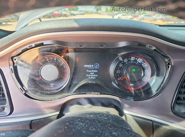 2C3CDZBT9NH156025 2022 DODGE CHALLENGER Gray Вид щитка приладів