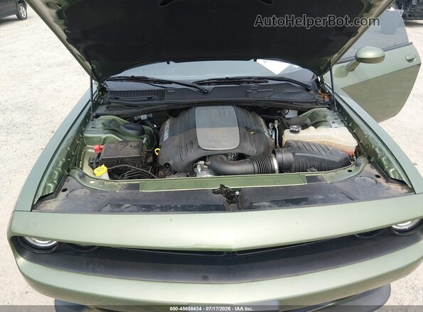 2C3CDZBT9NH261017 2022 DODGE CHALLENGER Green Rear view