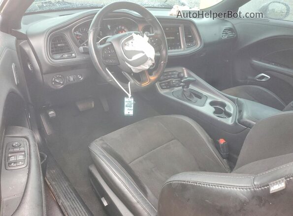 2C3CDZBT9PH641705 2023 DODGE CHALLENGER Gray Dashboard view