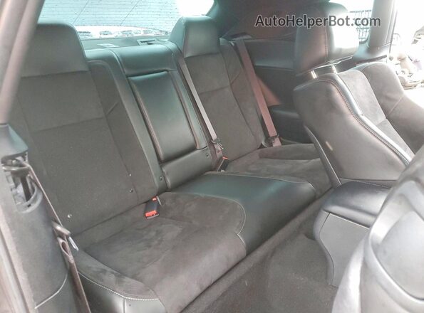 2C3CDZBT9PH641705 2023 DODGE CHALLENGER Gray Rear seats view