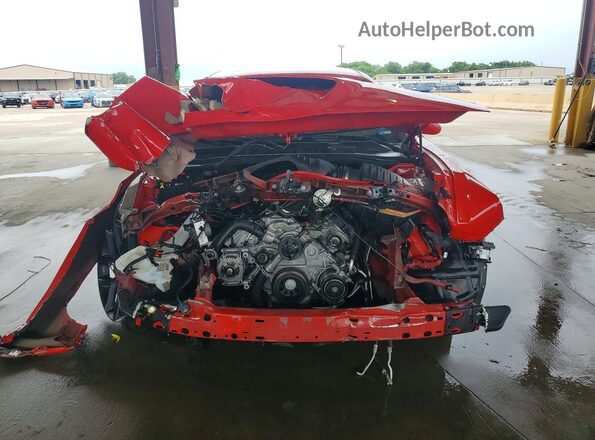 2C3CDZBT9PH662506 2023 DODGE CHALLENGER Red Widok z przodu