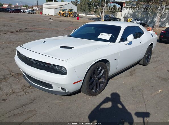 2C3CDZBTXJH123920 2018 DODGE CHALLENGER White Przód lewy