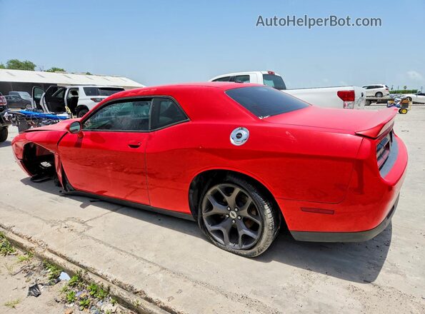 2C3CDZBTXKH524904 2019 DODGE CHALLENGER Red Задня ліва чверть