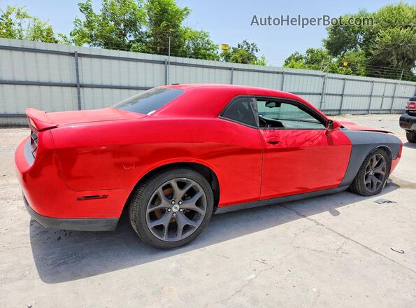2C3CDZBTXKH524904 2019 DODGE CHALLENGER Red Задня права чверть