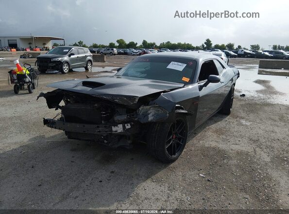 2C3CDZBTXKH593950 2019 DODGE CHALLENGER Черный Вид спереди