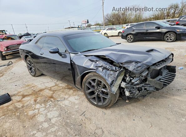 2C3CDZBTXKH661289 2019 DODGE CHALLENGER Black Передня права чверть
