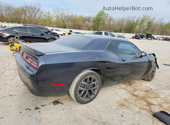 2C3CDZBTXKH661289 2019 DODGE CHALLENGER Black Задня права чверть