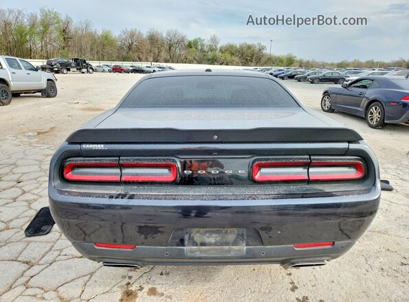 2C3CDZBTXKH661289 2019 DODGE CHALLENGER Black Вид ззаду