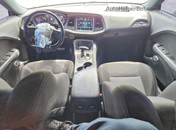 2C3CDZBTXLH201793 2020 DODGE CHALLENGER Purple Вид панелі приладів