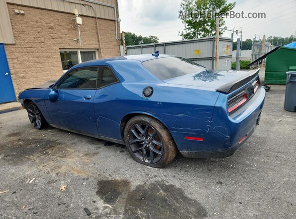 2C3CDZBTXLH239671 2020 DODGE CHALLENGER Blue Front interior view