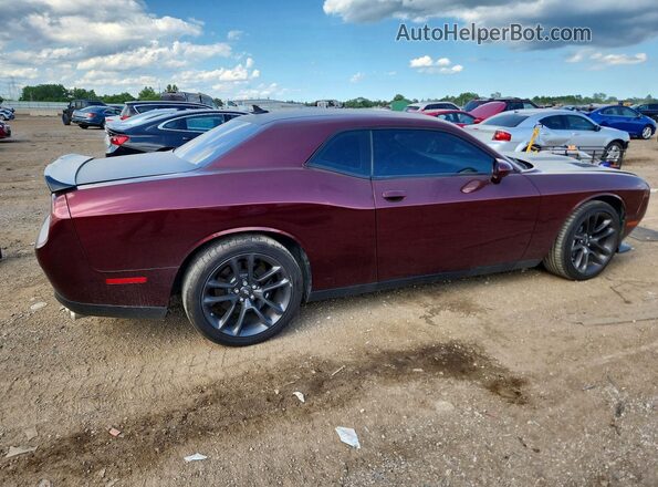 2C3CDZBTXMH631566 2021 DODGE CHALLENGER Brown უკანა მარჯვენა