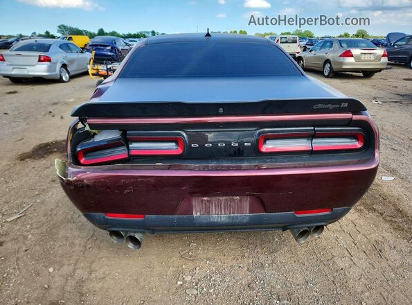 2C3CDZBTXMH631566 2021 DODGE CHALLENGER Brown უკანა ხედი