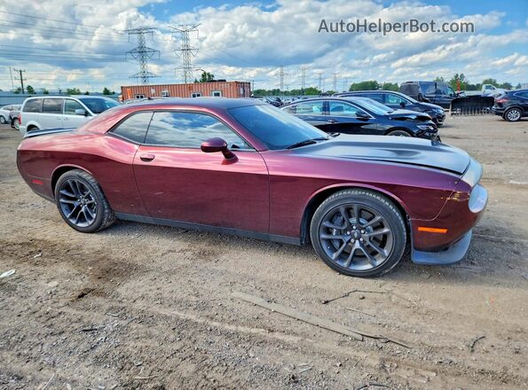 2C3CDZBTXMH631566 2021 DODGE CHALLENGER Brown წინა მარჯვენა