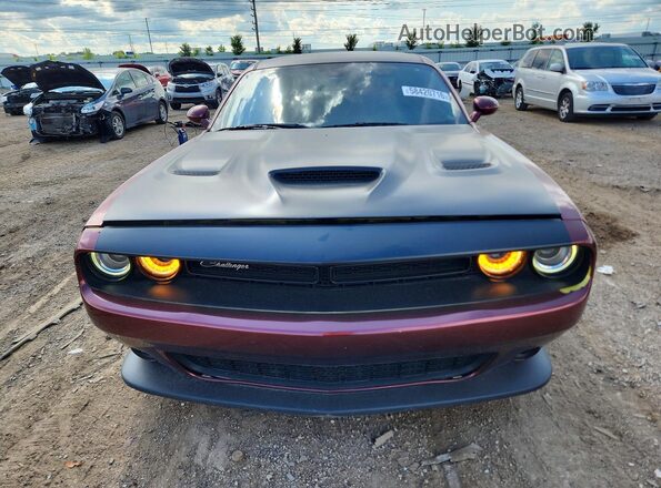 2C3CDZBTXMH631566 2021 DODGE CHALLENGER Brown წინა ხედი