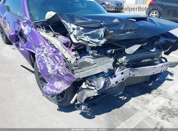 2C3CDZC90GH200144 2016 DODGE CHALLENGER Purple Widok z przodu