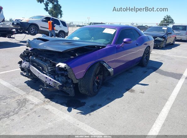 2C3CDZC90GH200144 2016 DODGE CHALLENGER Purple Przód lewy