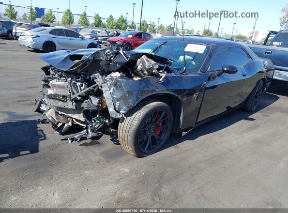 2C3CDZC90GH322647 2016 DODGE CHALLENGER Black Передня ліва чверть