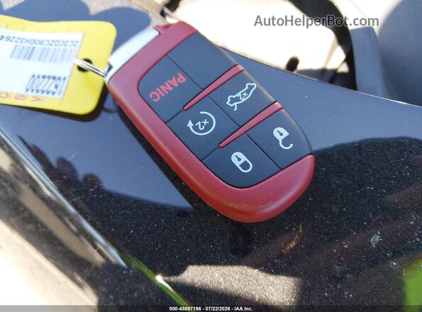 2C3CDZC90GH322647 2016 DODGE CHALLENGER Black Вид панелі приладів
