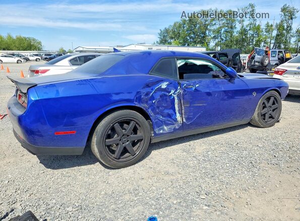 2C3CDZC91LH214385 2020 DODGE CHALLENGER Blue Задня права чверть