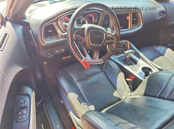 2C3CDZC93GH262928 2016 DODGE CHALLENGER Black Widok deski rozdzielczej