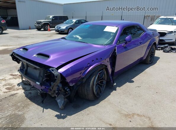 2C3CDZC93PH647910 2023 DODGE CHALLENGER Purple Vista frontal