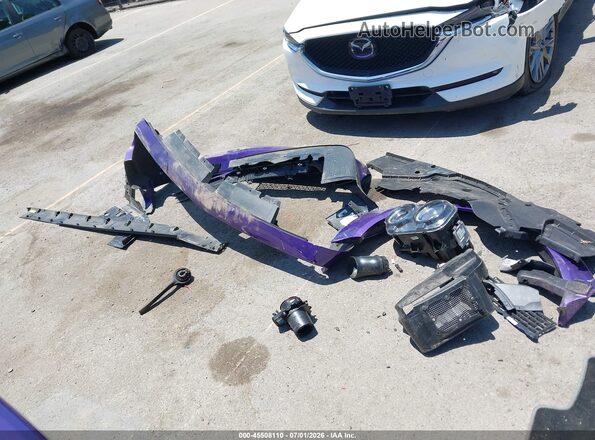 2C3CDZC93PH647910 2023 DODGE CHALLENGER Purple Vista del cuadro de instrumentos