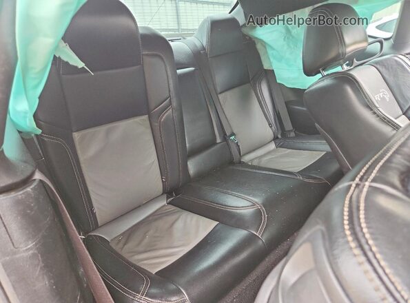 2C3CDZC94NH242247 2022 DODGE CHALLENGER Black Rear seats view