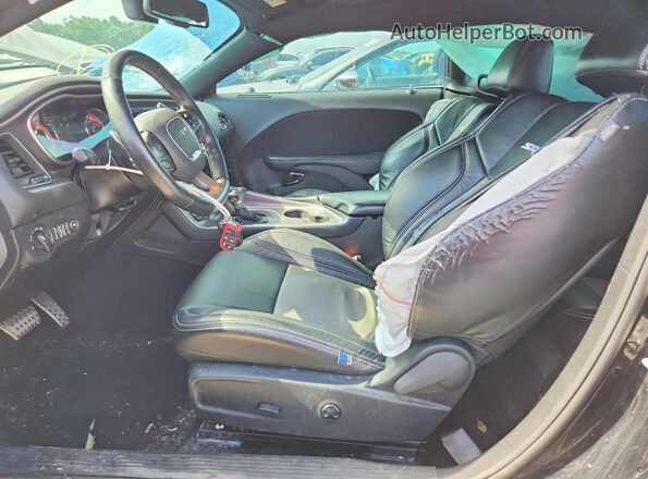 2C3CDZC94NH242247 2022 DODGE CHALLENGER Black Front interior view