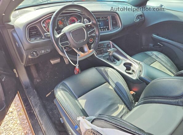 2C3CDZC94NH242247 2022 DODGE CHALLENGER Black Dashboard view