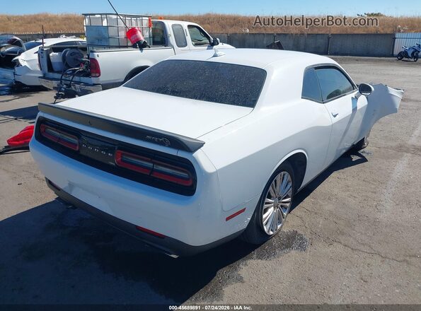 2C3CDZC98HH514254 2017 DODGE CHALLENGER Белый Задняя правая четверть