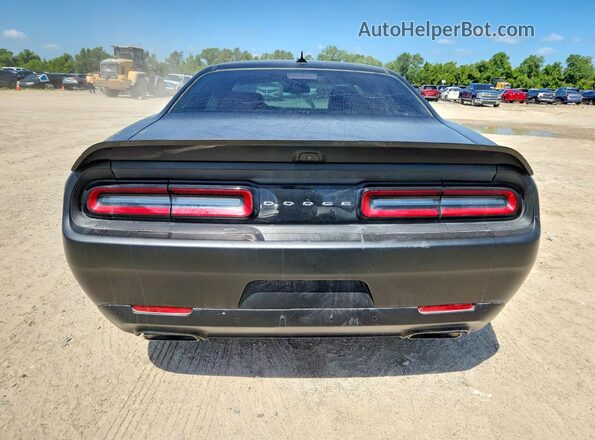 2C3CDZC98PH605247 2023 DODGE CHALLENGER Черный Вид сзади