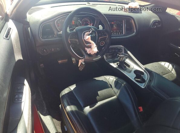 2C3CDZC9XGH335678 2016 DODGE CHALLENGER Red წინა პანელის ხედი