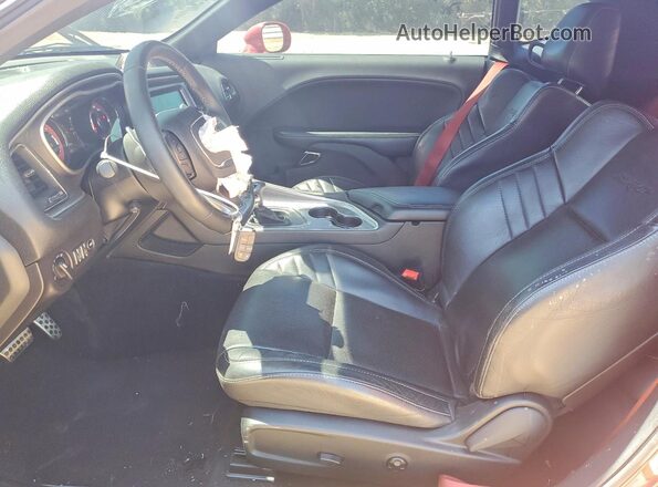 2C3CDZC9XGH335678 2016 DODGE CHALLENGER Red წინა სალონის ხედი