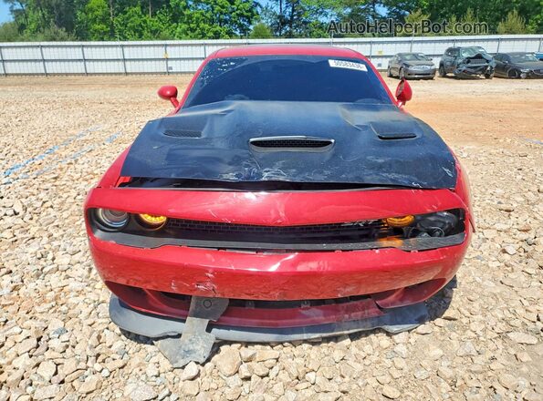 2C3CDZC9XGH335678 2016 DODGE CHALLENGER Red წინა ხედი