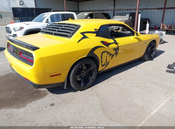 2C3CDZC9XHH597797 2017 DODGE CHALLENGER Yellow Rear right