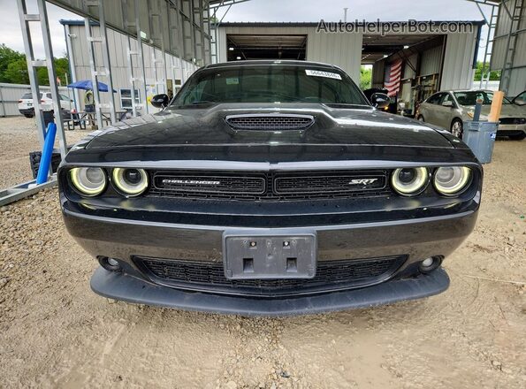 2C3CDZDJ0GH271188 2016 DODGE CHALLENGER Black Widok z przodu