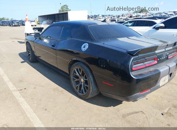 2C3CDZDJ0GH275127 2016 DODGE CHALLENGER Black Rear left