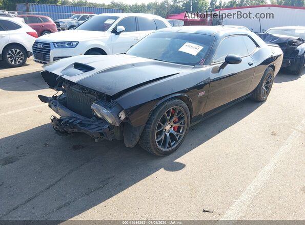 2C3CDZDJ0GH275127 2016 DODGE CHALLENGER Black Front left