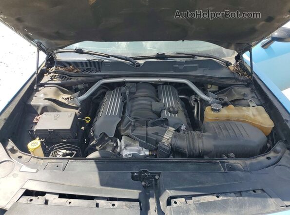 2C3CDZDJ1GH118397 2016 DODGE CHALLENGER Blue Widok wnętrza z tyłu