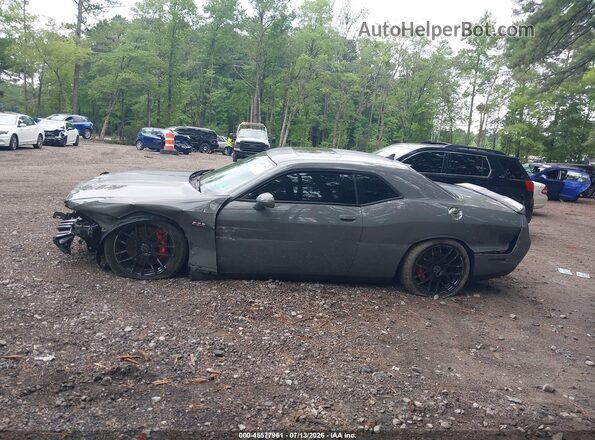 2C3CDZDJ4JH276434 2018 DODGE CHALLENGER Gray 