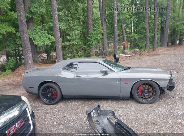 2C3CDZDJ4JH276434 2018 DODGE CHALLENGER Gray სალონის 360-გრადუსიანი ხედი