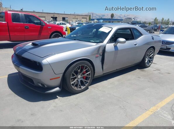 2C3CDZDJ6GH164517 2016 DODGE CHALLENGER Silver Front left